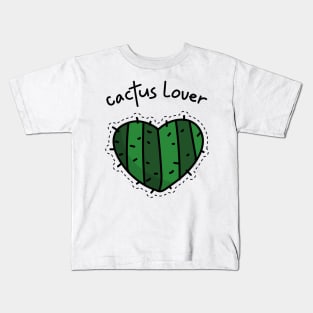 Cactus Lover! Kids T-Shirt